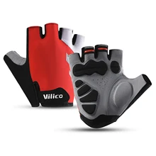 כפפות רכיבה אופניים חצי אצבע-ספורט קיץ נושמות