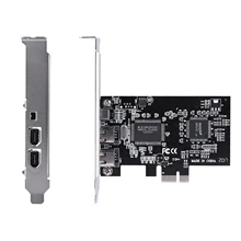 כרטיס FireWire 1394a - בקר PCI-E עם כבל