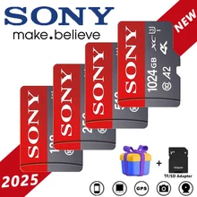 כרטיס זיכרון Micro SD Sony 1TB,512GB,256GB - מהיר