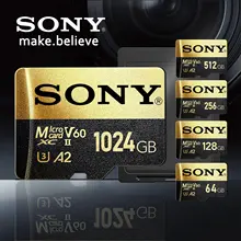 כרטיס זיכרון Sony TF - עד 1TB - מהירות גבוהה לטלפון