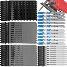 להבי מסור ג'יגסו לעץ-פלסטיק-מתכת - 10,50 יח'