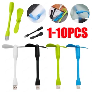 מאוורר USB נייד - קירור קומפקטי לסלולר ולמחשב