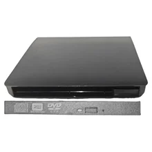 מארז DVD חיצוני דק USB 3.0 למחשב נייד - תאימות רחבה