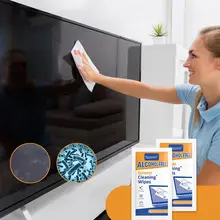 מגבוני ניקוי למסך 40 יח'- יבש ורטוב לרכב