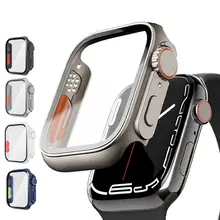 מגן מסך לאפל Watch, כיסוי+Glass, סדרה 9-3