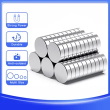 מגנטים חזקים - דיסק עגול למקרר, לעבודה ויצירה