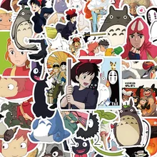 מדבקות טוטורו - 50 יח' - מדבקות ג'יבלי למחשב נייד