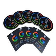 מדבקת NFC עגולה 10 ס,מ - אקריליק לתכנות , NFC 215