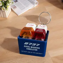 מחזיק מפתחות סימולטור אזעקת מטוס B737 - מתנה