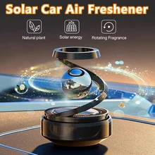 מטהר אוויר לרכב סולארי - סיבוב אוטומטי וניחוח