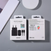 מטען סמסונג 45W מהיר לגלקסי , כבל USB-C PD
