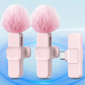 מיקרופון אלחוטי SNZIYAG K10 - הקלטה ניידת לאייפון ואנדרואיד