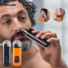 מכונת תספורת לאף חשמלית נטענת- הסרת שיער גברים