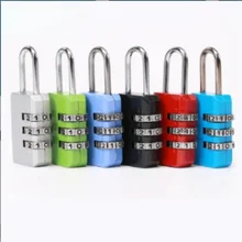 מנעול קומבינציה משולב, מזוודות, כושר, נגד גניבה - 3 ספרות