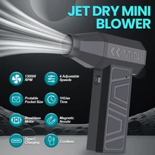 מפוח אוויר חשמלי נייד Turbo Jet Fan- ניקוי עוצמתי