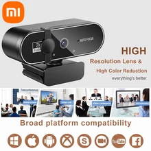מצלמת רשת Xiaomi Mini 4K- צילום וידאו למחשב
