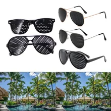 משקפיים מתקנים - משקפיים מחט stenopeic ראייה משופרת