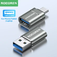 מתאם USB C OTG - ממיר USB C ל-USB 3.0 , Rocoren