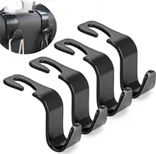 מתלה לרכב - 4 יח׳ - לתליית תיקים ואחסון