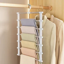 מתלה מכנסיים רב תכליתי - אחסון ללא תפרים