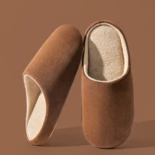 נעלי בית לגברים, קטיפה רכה מחממת לחורף