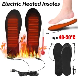 סוליות חימום חשמליות לסניקרס - גובה ונוחות מקסימלית