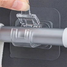 סט ווים לתליית וילון - 2,4,8 יחידות - ללא קידוח