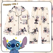 סט פיג'מה לילדים סטיץ' לחורף, 2 חלקים, בנים בנות