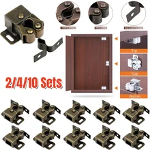 סטים של תפס דלת ארון - מנגנון כפול לארון