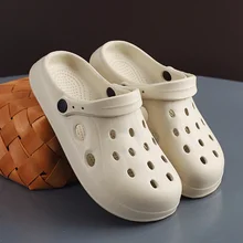 סנדלי חוף קיץ לגברים נשים- נעלי קרוס גן נוחות