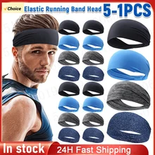 סרט זיעה ספורט, סופג, נושם, לראש, יוגה, 5-1 יח'