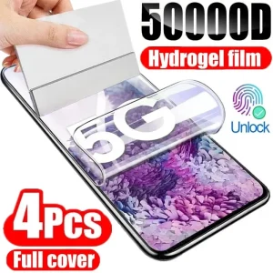 סרטי מגן Hydrogel לסמסונג גלקסי - 4 יחידות