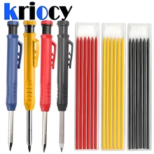 עיפרון נגרות עם ליבה חלופית - כלי עבודה לעץ