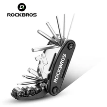 ערכת כלי עבודה לאופניים ROCKBROS 16 ב-1 - שחור