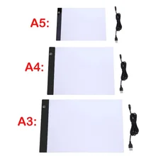 פד תאורה LED לציור - A3,A4,A5 - מתכוונן ונוח