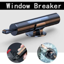 פטיש הצלה לרכב- שובר חלון+ חותך חגורה