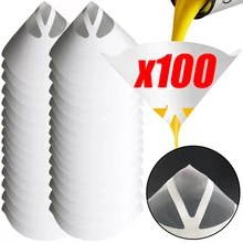 פילטר צבע חד פעמי לרכב, 10,100 יח' ניילון, מיקרון, משפך
