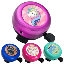 פעמון אופניים מצויר לילדים- חד קרן- צליל חזק ובטיחותי