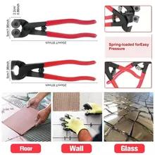 צבת קרמיקה מקצועית 8 אינץ'-לחיתוך פורצלן וזכוכית