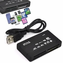 קורא כרטיסי זיכרון USB 2.0 מיני - רב תכליתי