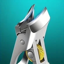 קליפר ציפורניים נירוסטה - קצה אלכסוני מדויק