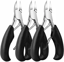 קליפרים לציפורניים עבות 3 יח׳ - לציפורן חודרנית