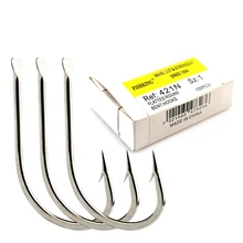 קרסי דיג קרפיון פלדת פחמן גבוהה - 100 יחידות