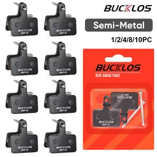רפידות בלם אופניים BUCKLOS - דיסק הידראולי Shimano