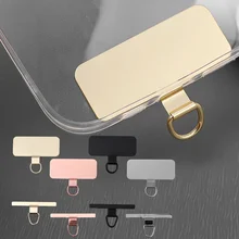 רצועת טלפון אוניברסלית ממתכת- 4 יחידות - תליה נוחה