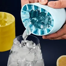 תבניות סיליקון לקוביות קרח - כדורי קרח לוויסקי