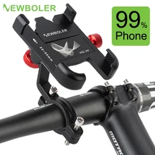 תושבת טלפון לאופניים MTB ניובולר - 360° אלומיניום