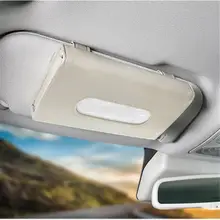 תיק מחזיק מגבונים לרכב מעור רך - תלייה וארגון