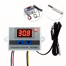 תרמוסטט דיגיטלי W3001 - בקר טמפרטורה 12,24,220V