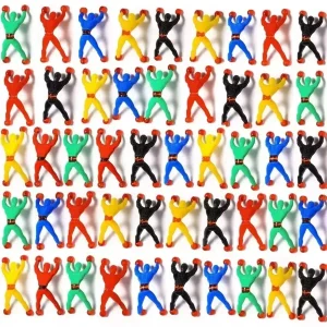 100 יח' מטפס קיר דביק- צעצועי ילדים למסיבה